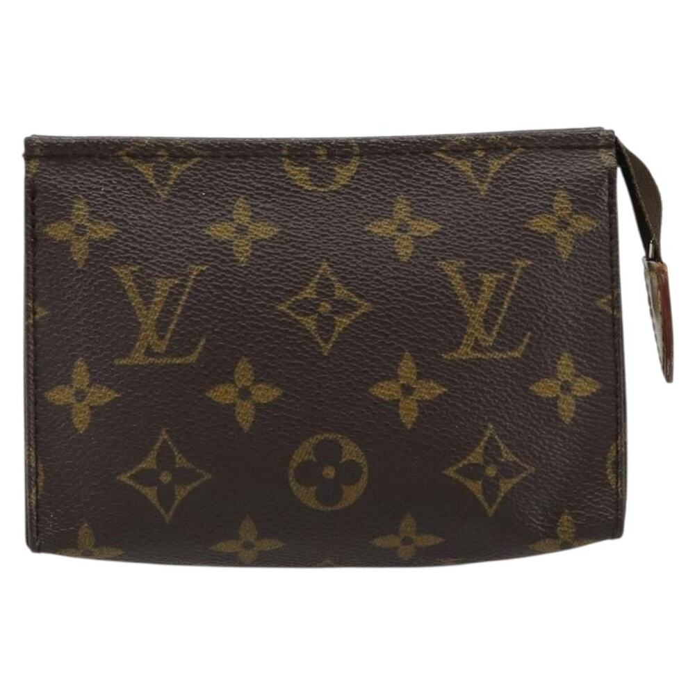 Louis Vuitton Monogram Poche Toilette 15 Pouch Brown